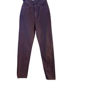 Snacks by Mother Women French Roast High Waisted Straight Leg Jeans Size 24‎